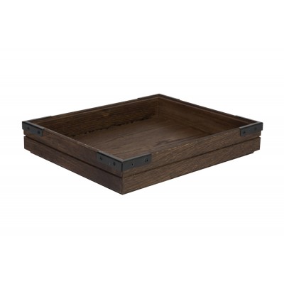 ΣΤΟΙΒΑΖΟΜΕΝΟ ΤΕΛΑΡΟ GN1/2 325x265x40mm ΜΕΤΑΛΛΙΚΕΣ ΓΩΝΙΕΣ