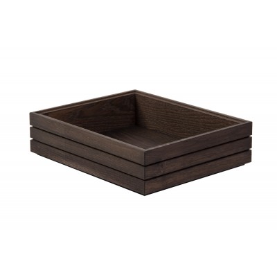 ΣΤΟΙΒΑΖΟΜΕΝΟ ΤΕΛΑΡΟ GN1/2 325x265x80 HAVANA BLACK