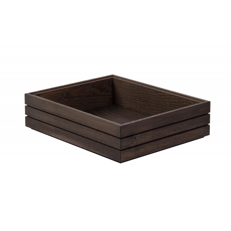 ΣΤΟΙΒΑΖΟΜΕΝΟ ΤΕΛΑΡΟ GN1/2 325x265x80 HAVANA BLACK