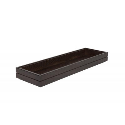 ΣΤΟΙΒΑΖΟΜΕΝΟ ΤΕΛΑΡΟ  GN2/4 530x162,5x40mm HAVANA BLACK