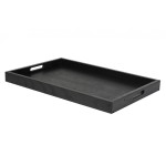 ΔΙΣΚΟΣ ΣΕΡΒΙΡΙΣΜΑΤΟΣ ΜΕ ΧΕΡΟΥΛΙΑ 600x400x50 BLACK LACQUER