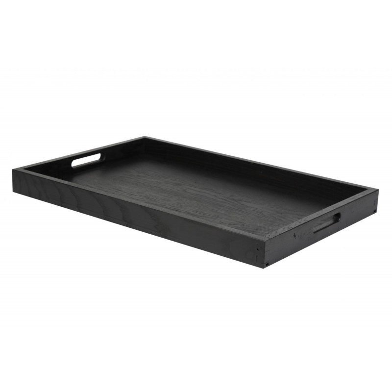 ΔΙΣΚΟΣ ΣΕΡΒΙΡΙΣΜΑΤΟΣ ΜΕ ΧΕΡΟΥΛΙΑ 600x400x50 BLACK LACQUER