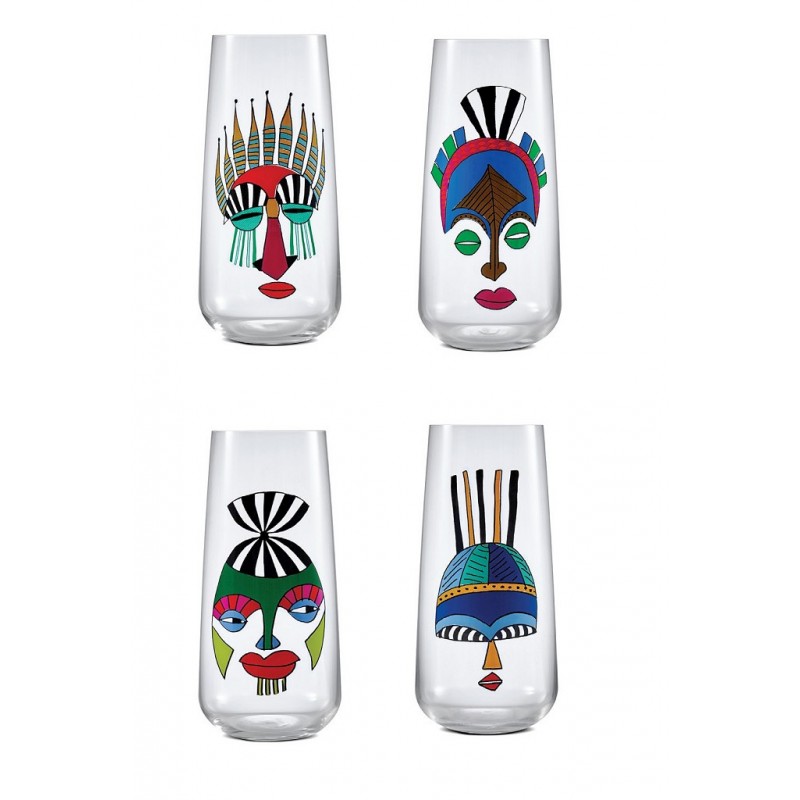 MIRAGE ARTIST COLLECT ΠΟΤΗΡΙ HIBALL 48CL ΣΕΤ 4 ΤΕΜ. H15,4CM - ø7,3CM