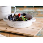 ΚΑΤΣΑΡΟΛΑ ΣΕΡΒΙΡ. 500ml 14x5h.cm ΛΕΥΚΗ