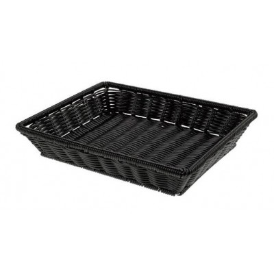 ΚΑΛΑΘΙ ΠΑΡΑΛΛ. ΜΑΥΡΟ PRESTIGE cm. 32.5x26x6h