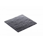 ΠΛΑΤΩ ΤΕΤΡ. ΜΑΥΡΟ cm.30x30 SLATE EFFECT