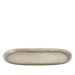 NOAH BEIGE ΠΙΑΤΕΛΑ ΟΒΑΛ 28,5x14cm