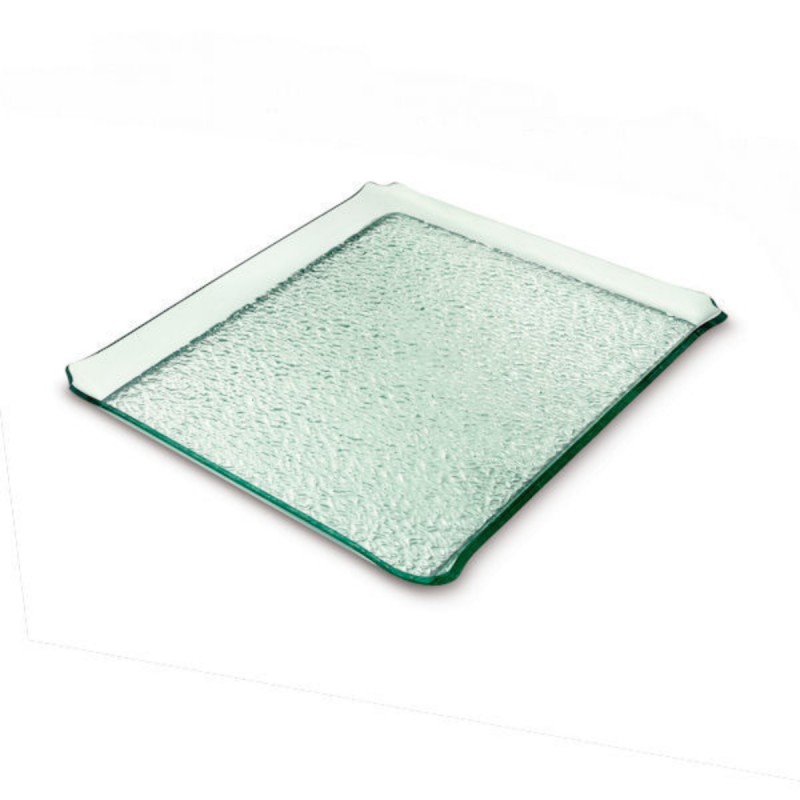 ΑΝΑΓΛΥΦΟΣ ΔΙΣΚΟΣ 33X33CM GLASSLOOK ONDA