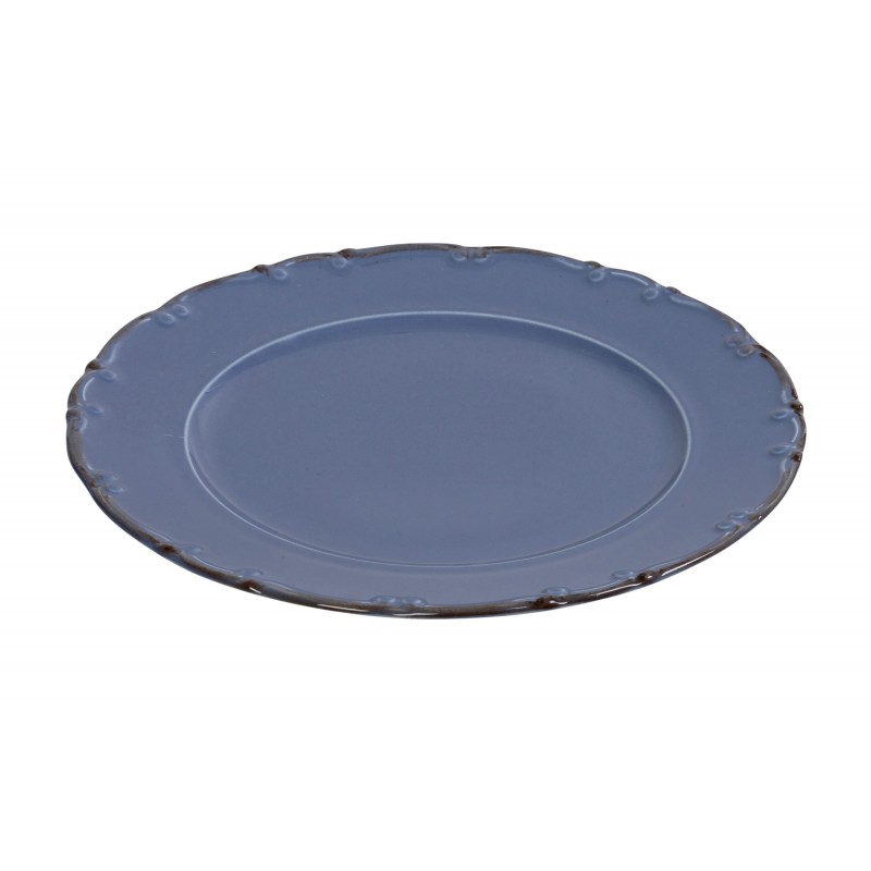 LIANA ΠΙΑΤΟ ΡΗΧΟ 19CM ΓΑΛΑΖΙΟ ΜΕ ΚΑΦΕ RIM