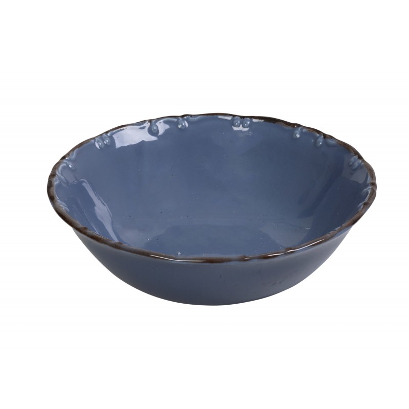 LIANA ΜΠΩΛ 16CM ΓΑΛΑΖΙΟ ΜΕ ΚΑΦΕ RIM