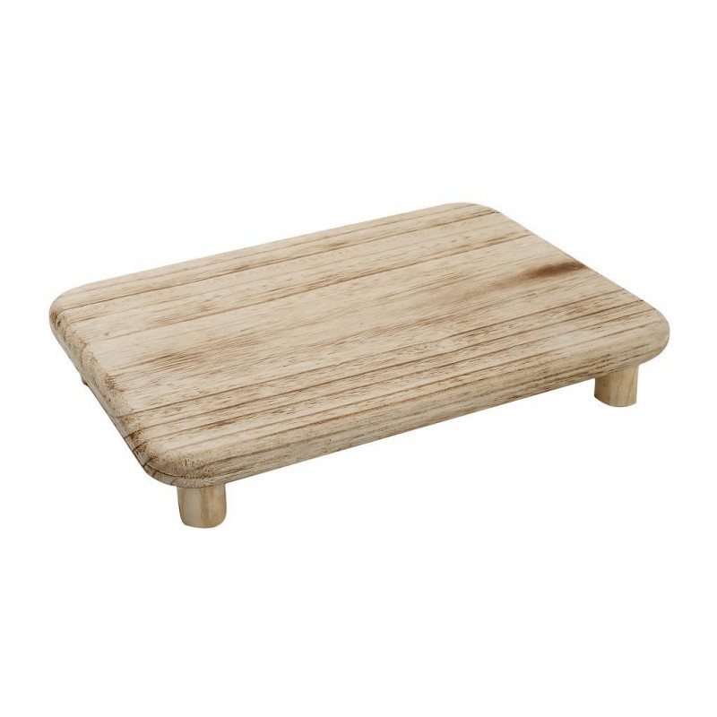 ΠΛΑΤΩ ΣΕΡΒΙΡ. ΠΑΡΑΛΛ. 38x25,5x5,5ΕΚ ΦΥΣΙΚΟ ΞΥΛΟ