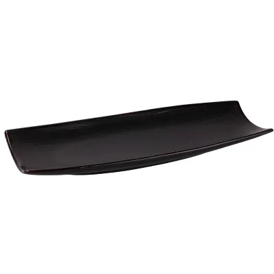 ISUMI ΠΙΑΤΟ ΠΑΡΑΛΛ. 33x12cm ΜΑΥΡΟ
