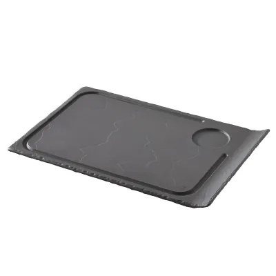 BASALT ΠΙΑΤΕΛΑ STEAK 33X22CM MATT SLATE 647782