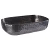 ΜΠΩΛ ΑΛΟΥΜΙΝΙΟΥ GUNMETAL 23 X 15,5 CM, H: 6 CM