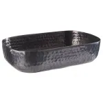 ΜΠΩΛ ΑΛΟΥΜΙΝΙΟΥ GUNMETAL 23 X 15,5 CM, H: 6 CM
