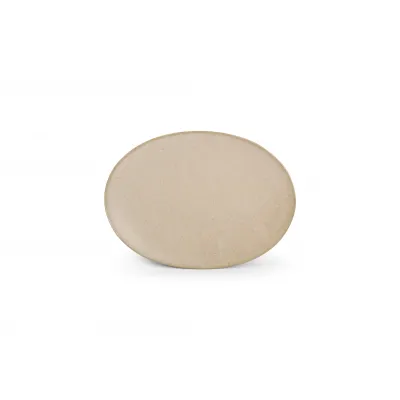 CIRRO ΠΙΑΤΕΛΑ ΟΒΑΛ 24X17CM BEIGE