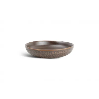 ΠΙΑΤΟ ΒΑΘΥ 22XH4,5CM HAMMERED COPPER BRASS
