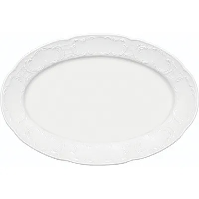 MOZART ΠΙΑΤΕΛΑ ΟΒΑΛ ΜΕ RIM 28X19CM