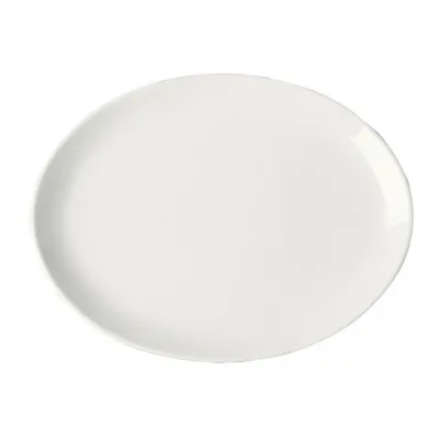 NANO OVAL ΠΙΑΤΕΛΑ 36Χ27CM IVORIS WHITE