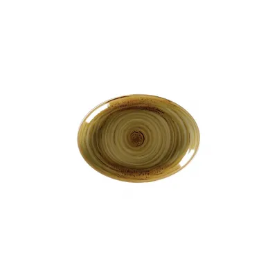SPOT OVAL ΠΙΑΤΕΛΑ 21X15CM GARNET ΜΠΕΖ