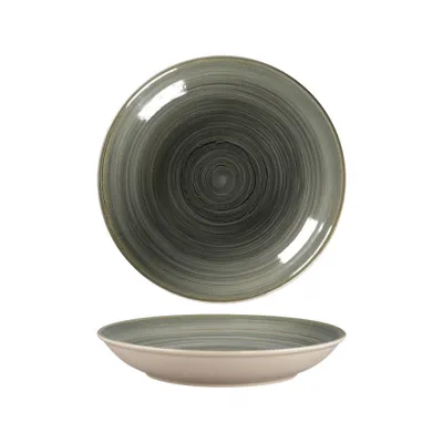 SPOT ΠΙΑΤΟ ΒΑΘΥ COUPE 30cm PERIDOT ΧΑΚΙ