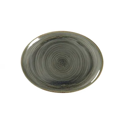 SPOT ΠΙΑΤΕΛΑ ΟΒΑΛ 36cm PERIDOT ΧΑΚΙ