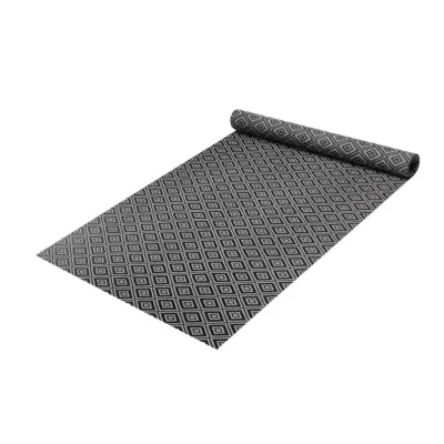 RUNNER 40X120CM STYLE PP ΜΑΥΡΟ