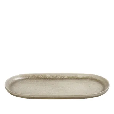 NOAH BEIGE ΠΙΑΤΕΛΑ ΟΒΑΛ 23,5x12cm